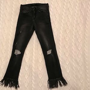Flying Monkey Platinum Kick Flare Jean Made in USA